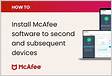 McAfee Multi Access Installing and Uninstalling